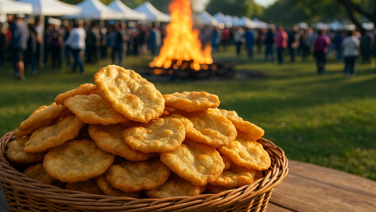 Cómo ir en tren a Mercedes y disfrutar la Fiesta de la Torta Frita