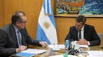 Sergio Massa se reunió con Miguel Pesce en el Palacio de Hacienda