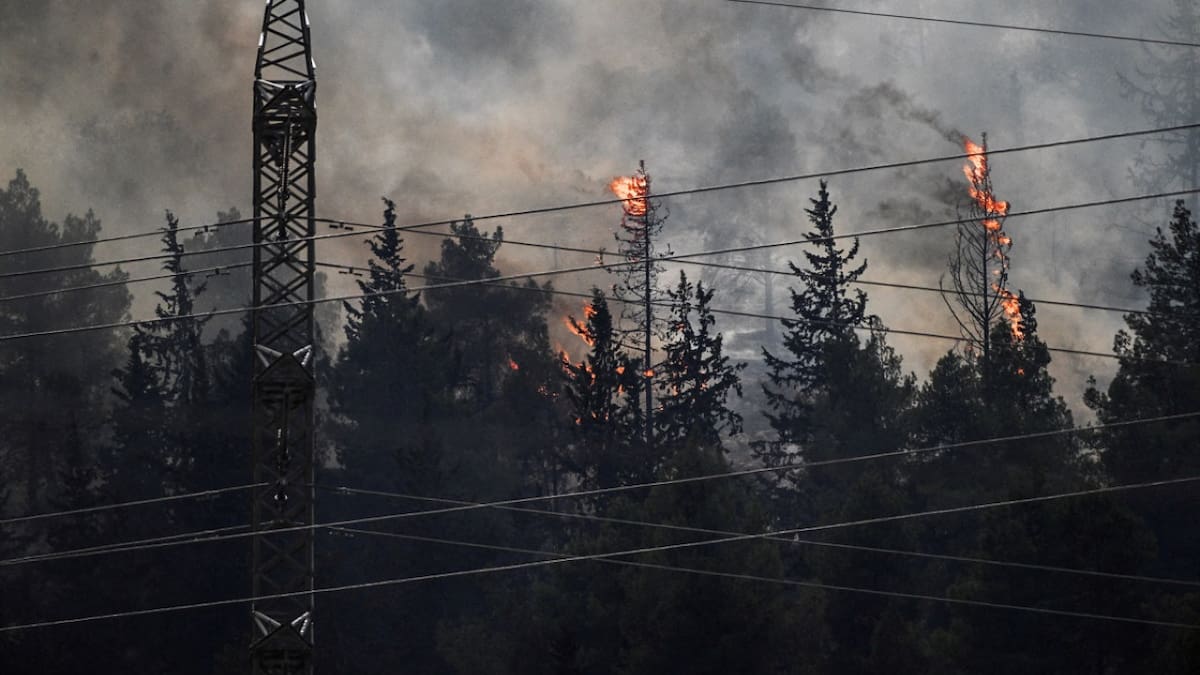 Ataques de Hezbollah a Israel. Foto: Reuters.