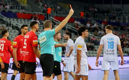 Mundial de Handball 2025, Argentina vs. Egipto. Foto: REUTERS