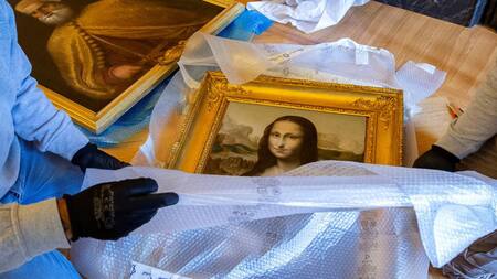 La Gioconda Torlonia encontrada en Italia, AGENCIA EFE