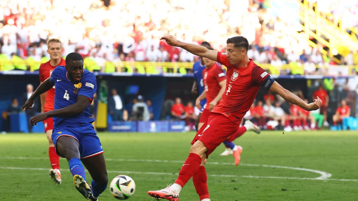 Polonia vs Francia, Eurocopa. Foto: Reuters