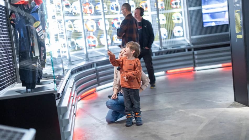 "Fórmula 1, La Exhibición". Foto: NA.