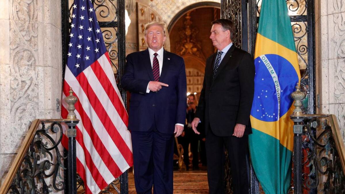 Donald Trump y Jair Bolsonaro