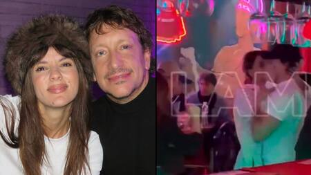 Nicolás Vázquez y Gimena Accardi, separados.