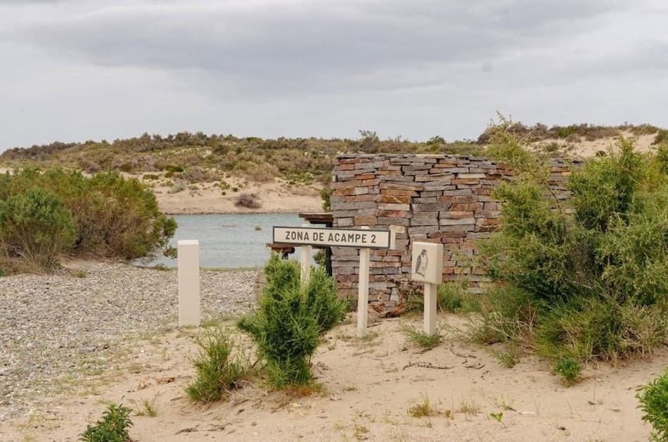 Playa Arroyo Marea, en Chubut. Foto: Instagram / proyectopatagoniaazul.