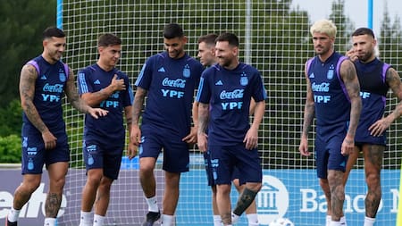 Selección Argentina. Foto: NA