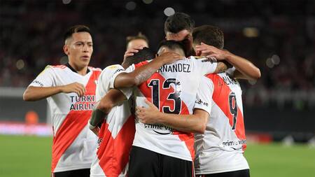 Gol de River, festejo de gol, NA
