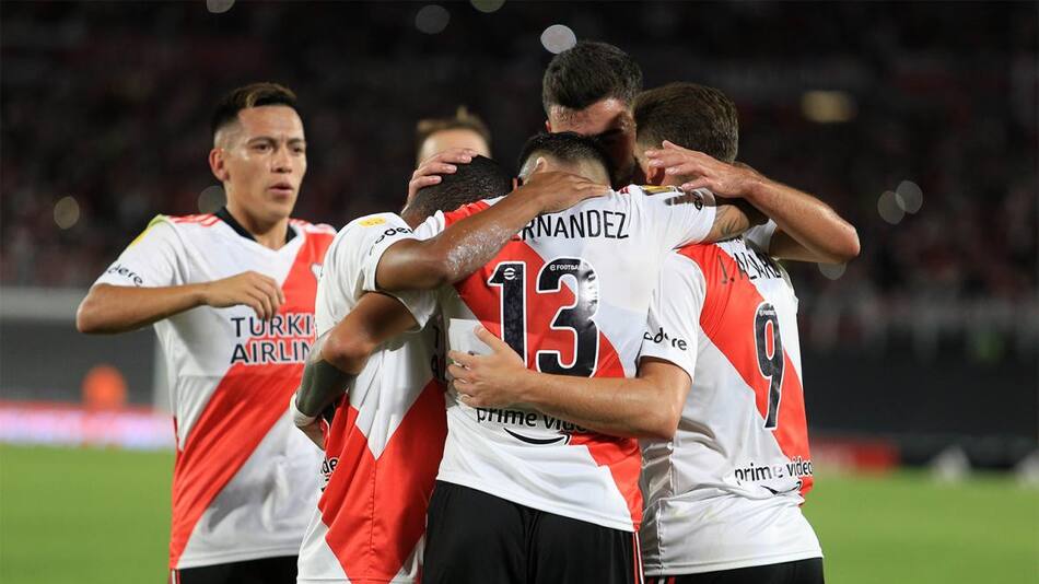 Gol de River, festejo de gol, NA
