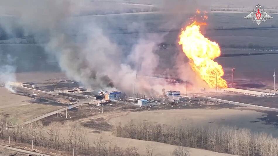 Ataques entre Ucrania y Rusia sobre infraestructuras energéticas. Foto: Reuters.