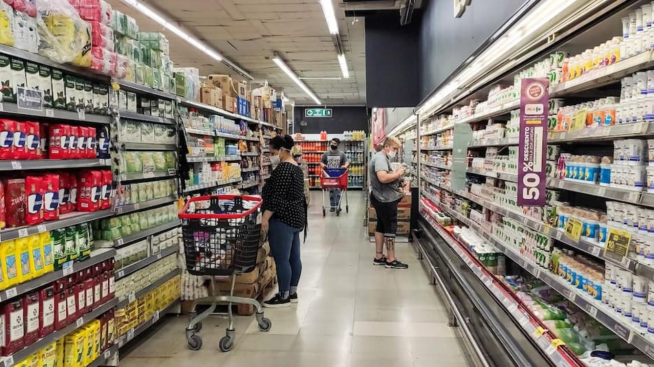 Supermercado, canasta básica de alimentos, consumo, inflación, Foto NA