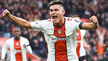 Carlos Alcaraz en el Southampton.