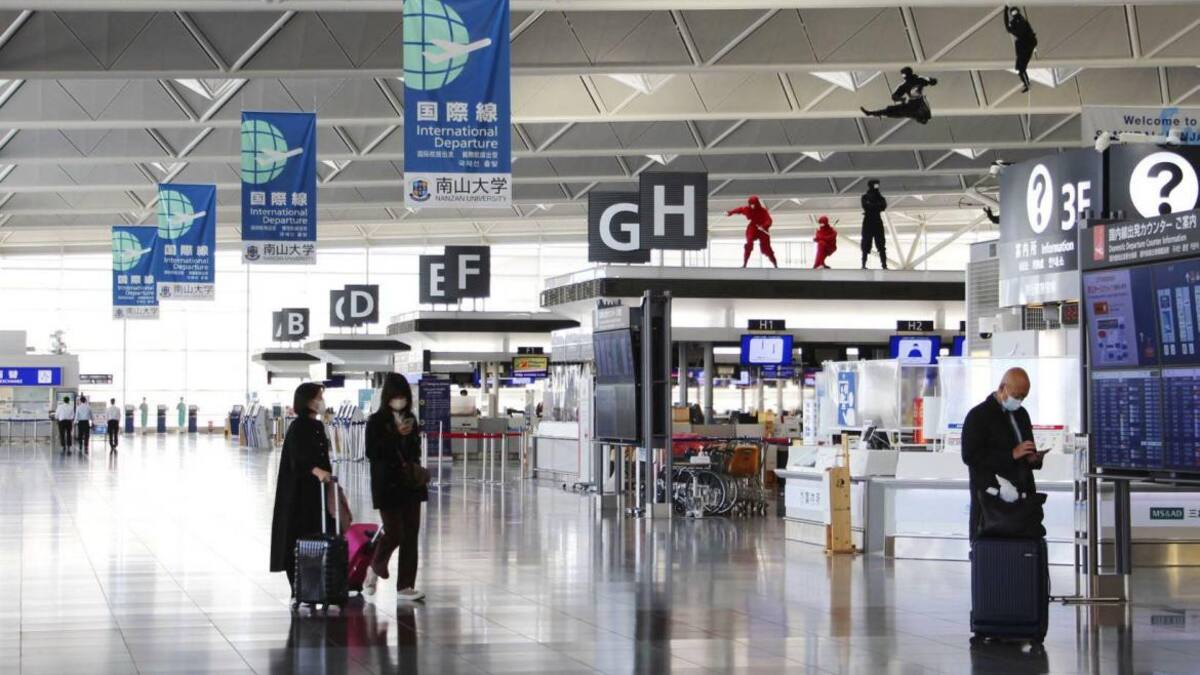 Aeropuerto Tokio, Japón, Coronavirus.