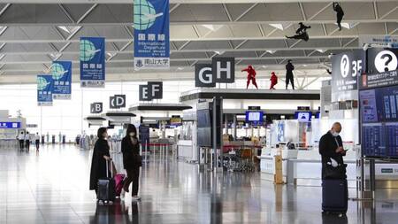 Aeropuerto Tokio, Japón, Coronavirus.