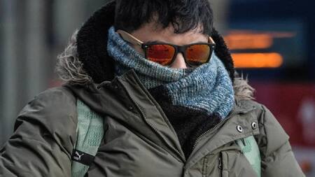 Llegó el frío a Buenos Aires. Foto: NA