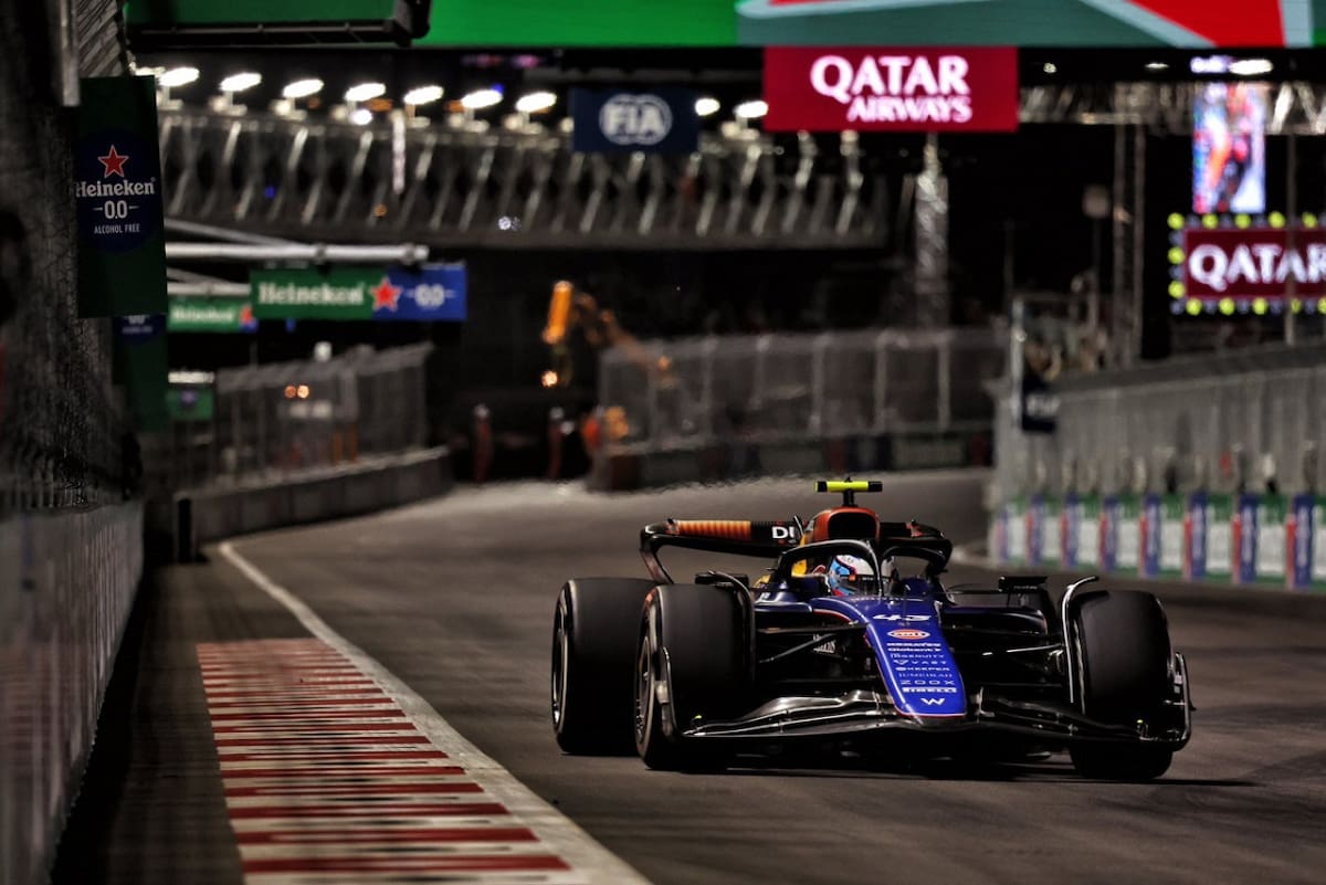 Franco Colapinto 43. Foto: X @WilliamsRacing.
