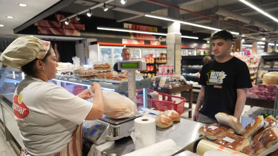Promoción en supermercados. Foto: NA