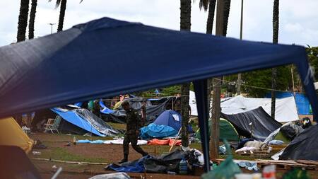 Asalto al poder en Brasil: desmantelan campamentos de bolsonaristas y hay más de 1.200 detenidos. EFE