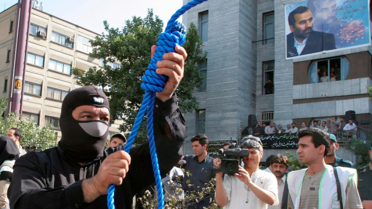 Ejecuciones en Irán. Foto: EFE
