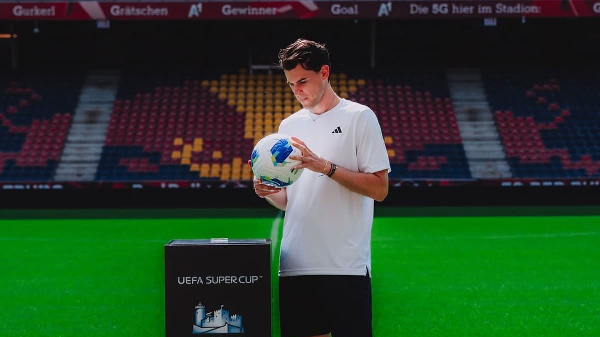 Dominic Thiem cambió el tenis por el fútbol y fichó por un club austríaco.