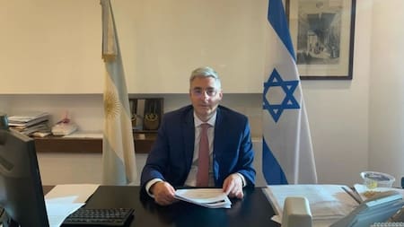 Francisco Tropepi, ministro a cargo de la embajada de Argentina en Tel Aviv. Foto: NA.