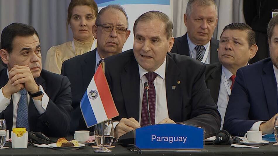 Julio César Arriola, canciller paraguayo. Foto: Twitter @mreparaguay.