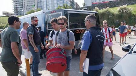 Controles en Playa Grande, verano 2020