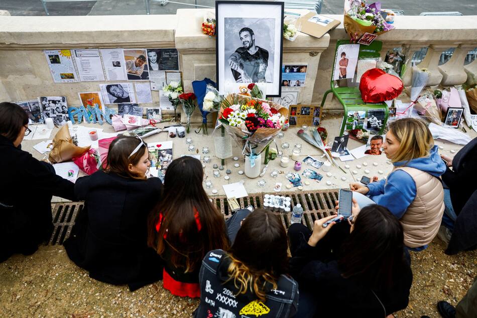Fans de One Direction homenajean a Liam Payne en el londinense Hyde Park. Foto: Reuters.