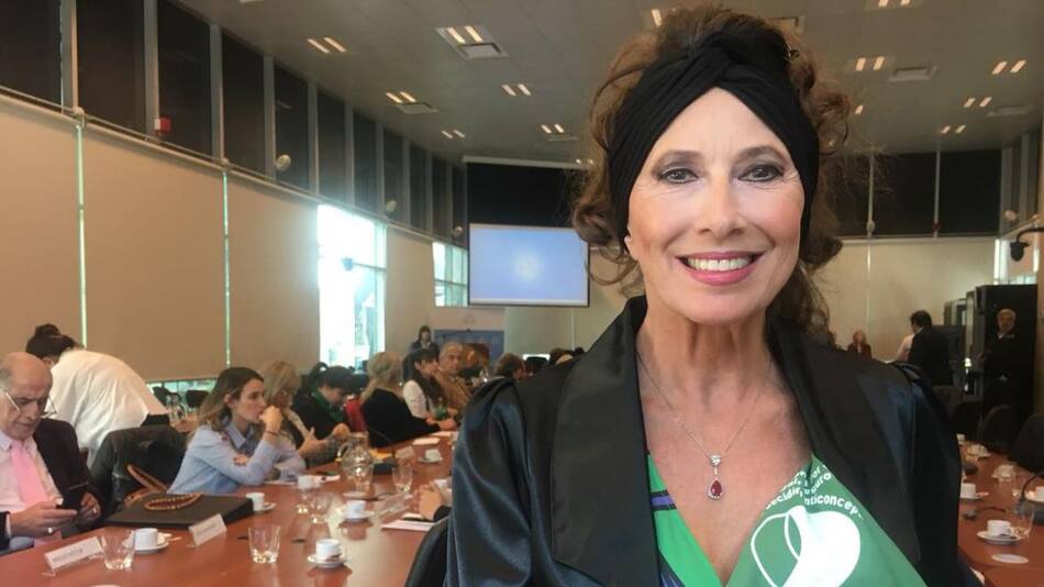 Luisa Kuliok, debate de despenalización del aborto (Twitter)