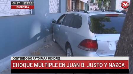 Choque, móvil Canal 26