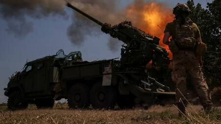 Guerra entre Rusia y Ucrania. Foto: NA.