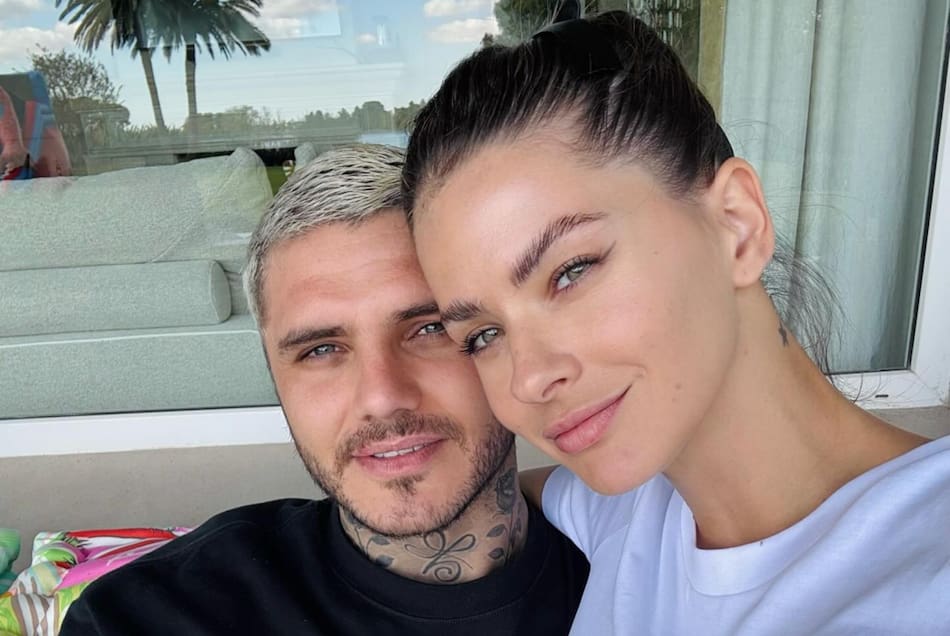 Mauro Icardi y la China Suárez. Foto: Instagram.