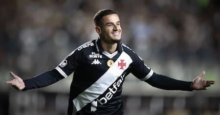 Philippe Coutinho en el Vasco da Gama.