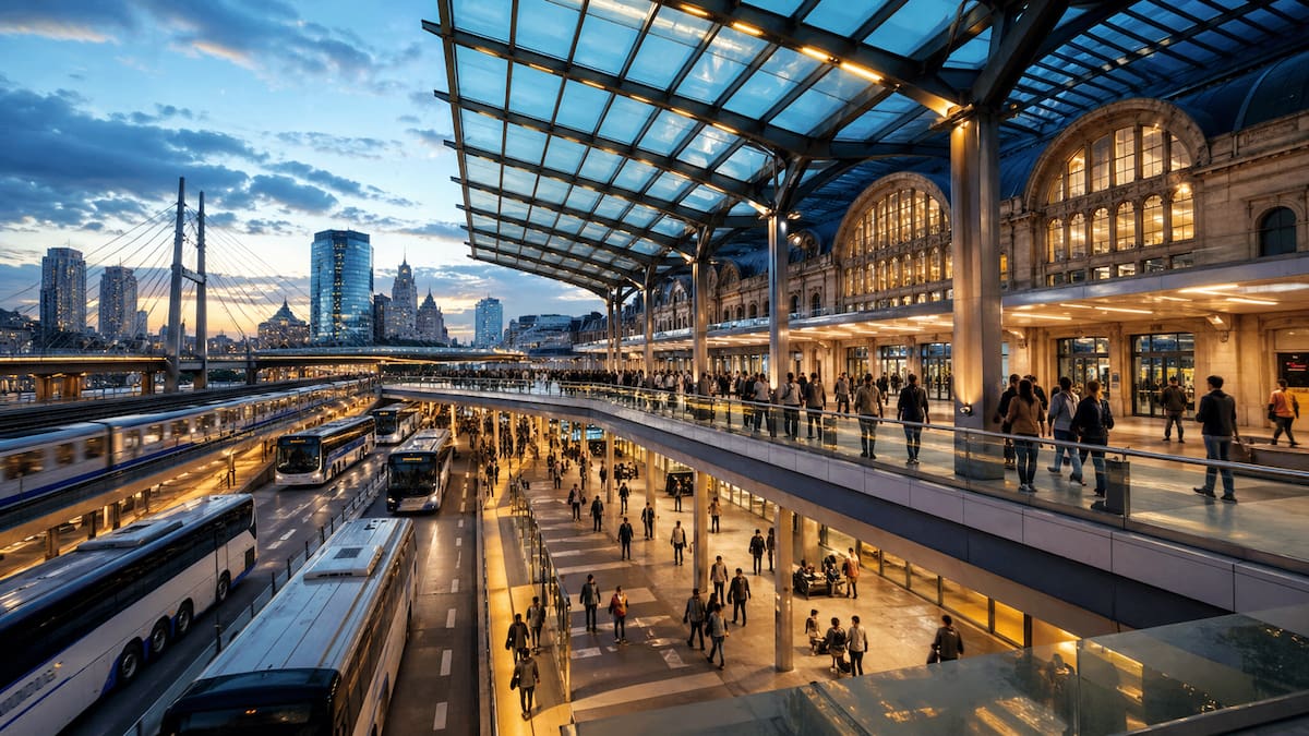 Qué es un hub intermodal de última generación.