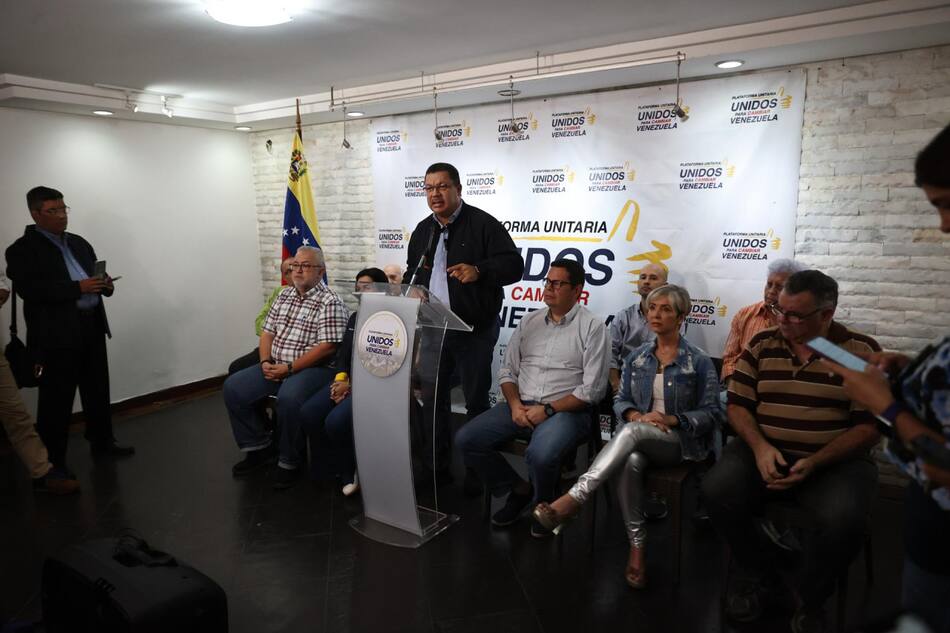 El presidente de la Asamblea Nacional, Jorge Rodriguez. Foto: EFE