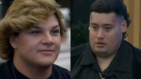 Emmanuel y Manzana de Gran Hermano. Fotos: capturas.