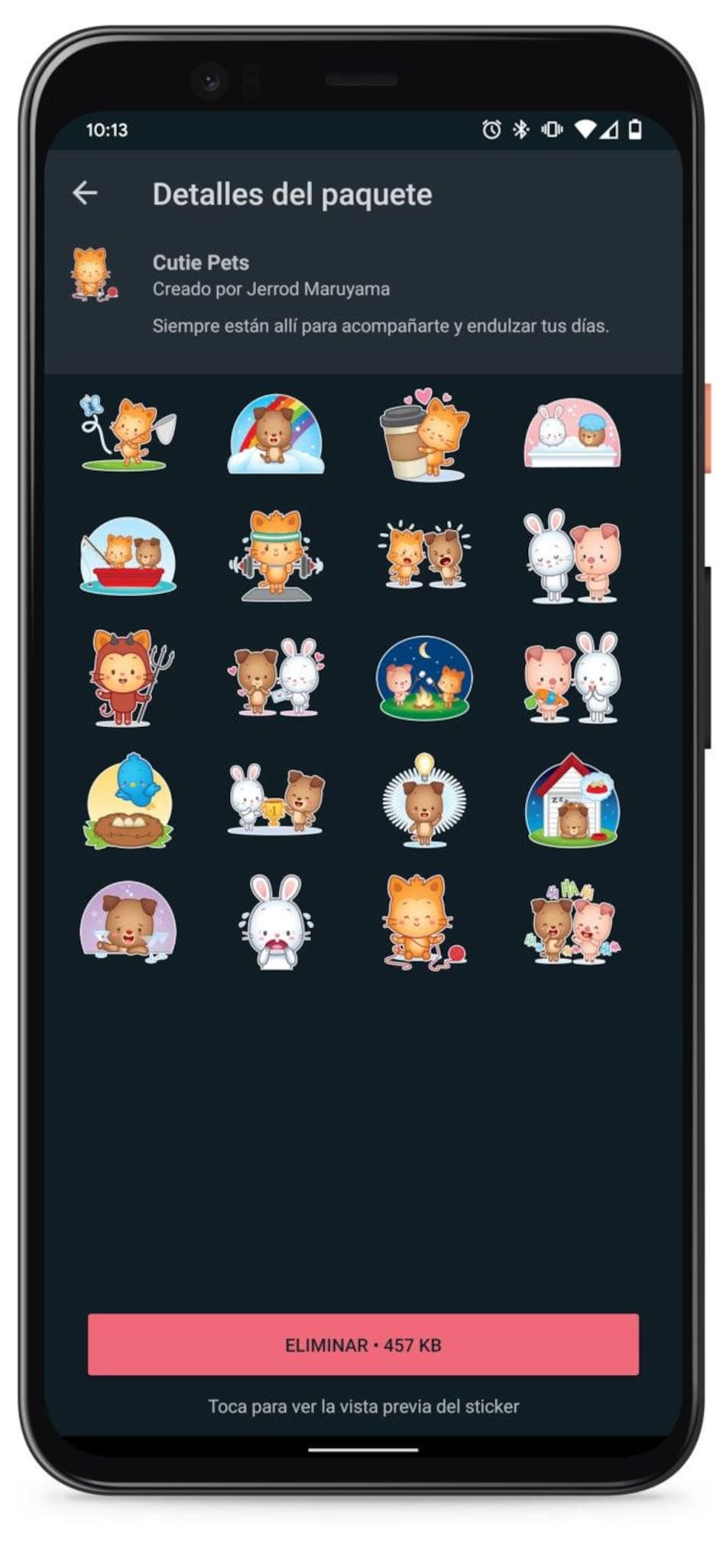 Nuevos stickers de Whatsapp