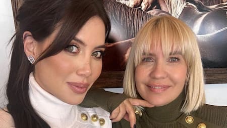 Wanda y Nora. Foto: Instagram @nora_colosimo