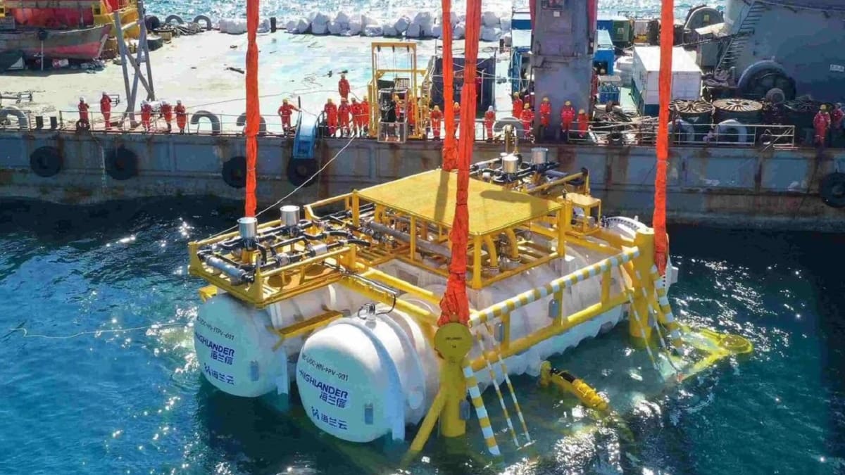 Megaproyecto de China bajo el mar: construyó un centro de datos submarino que consume menos energía y tiene 2.000 servidores