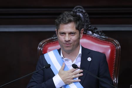 Kicillof asumió su segundo mandato. Foto: NA
