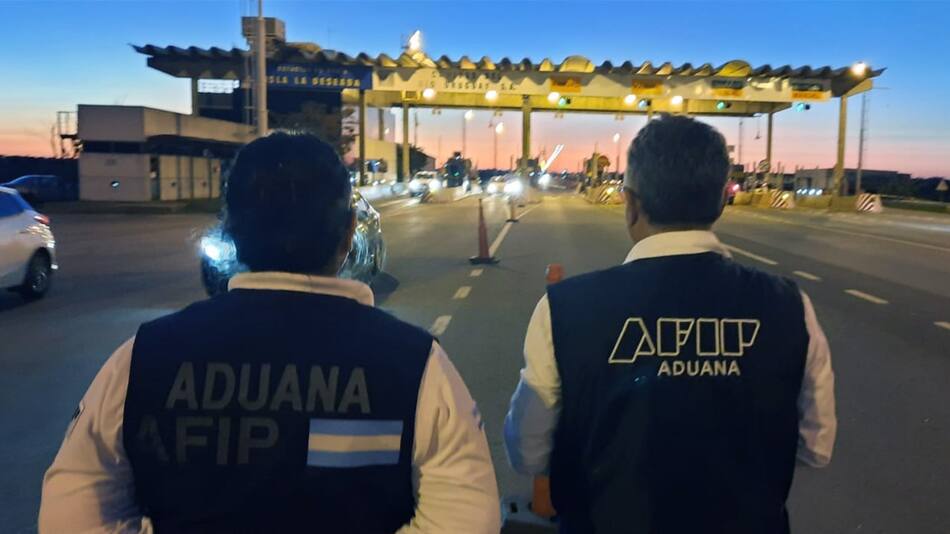 Aduana incorporó nuevos escáners en el puente Rosario - Victoria. Foto: Prensa.