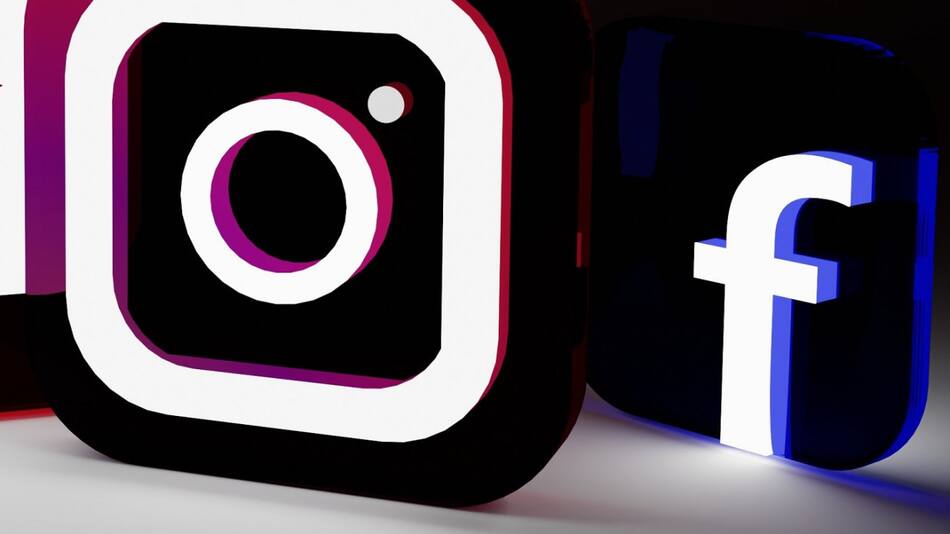 Instagram y Facebook. Foto: Unsplash.