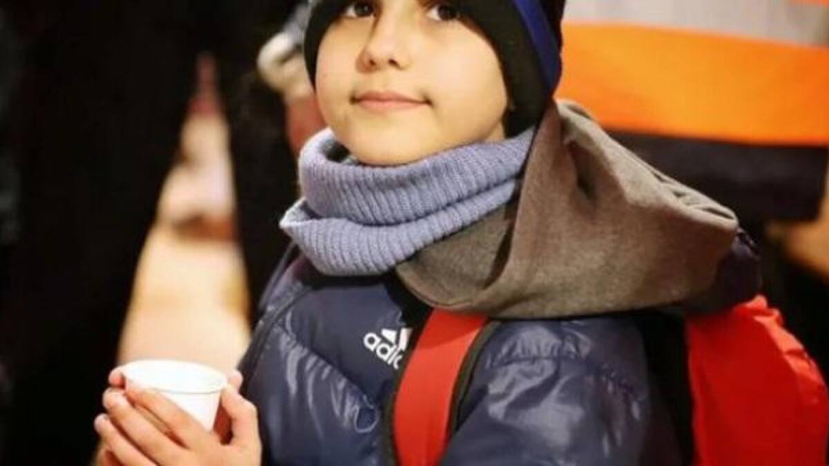 Niño ucraniano
