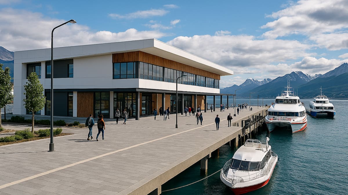 Una nueva megaterminal en la Patagonia