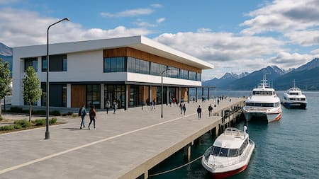 La nueva megaterminal que potenciará el turismo y las conexiones desde el Fin del Mundo hacia la Antártida