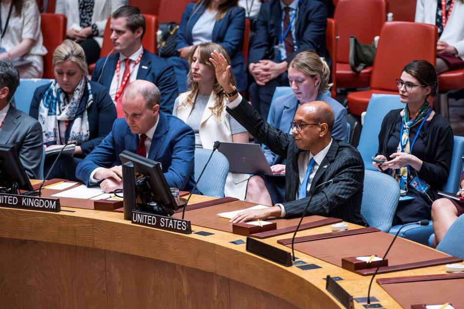Robert Wood, embajador adjunto de Estados Unidos ante la ONU. Foto: Reuters.