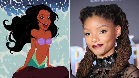 Halle Bailey, la protagonista de La Sirenita