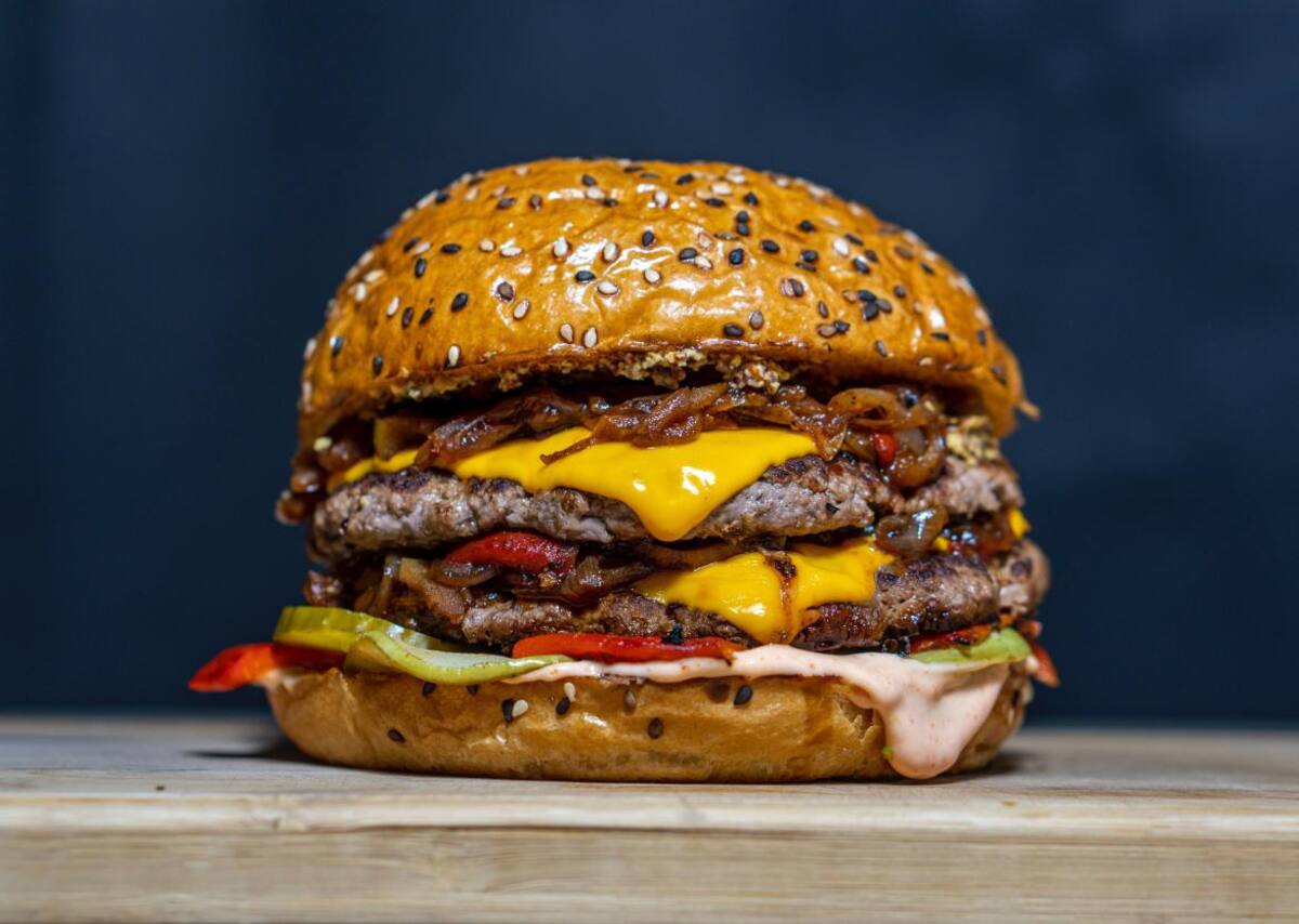 Hamburguesa. Foto: Unsplash.