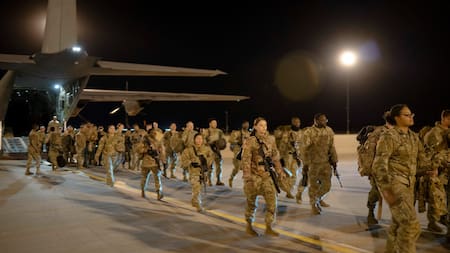 Tres soldados del ejército de los Estados Unidos fueron acusados de traición a su país. Foto: Reuters.