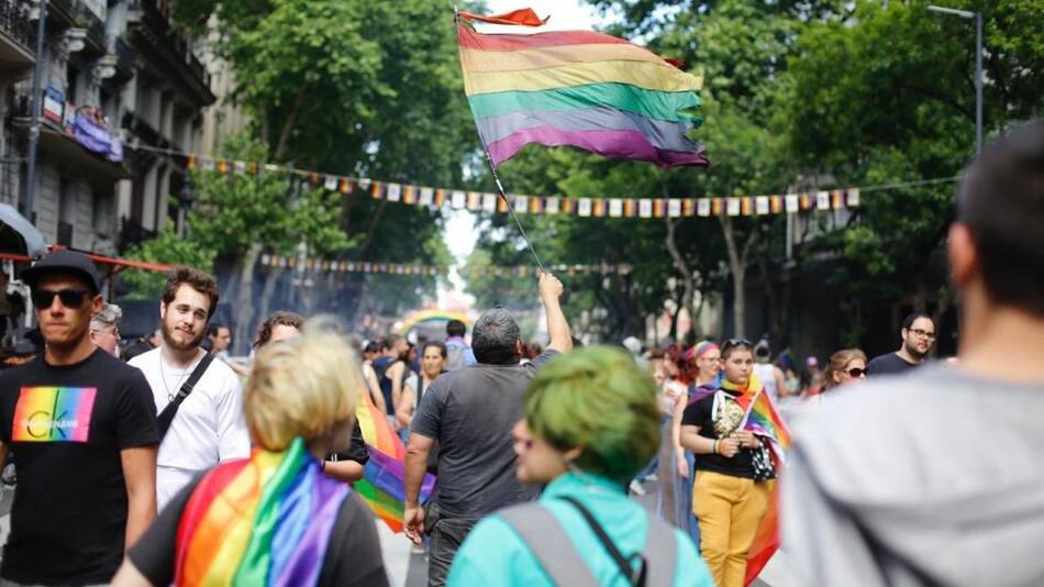 Marcha del orgullo en Buenos Aires